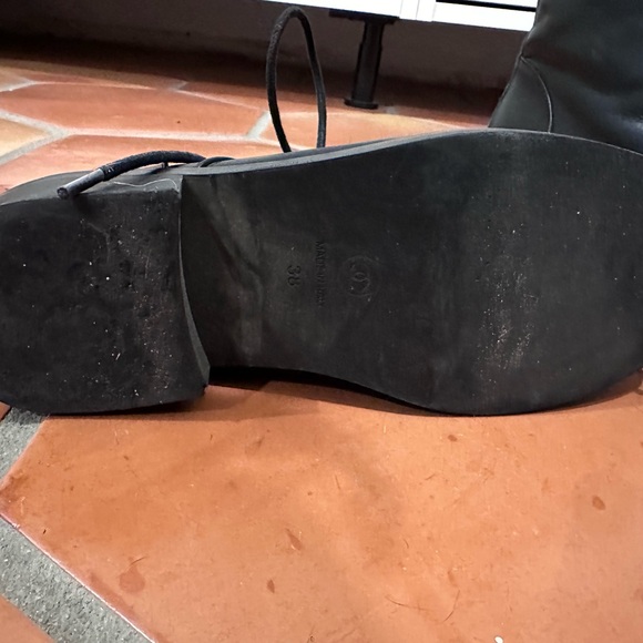 Chanel combat boots, great condition! - Picture 3 of 3
